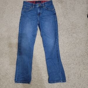 Levi's Kids Blue Jeans with Red Waistband